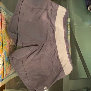 Lululemon size 4 running shorts.